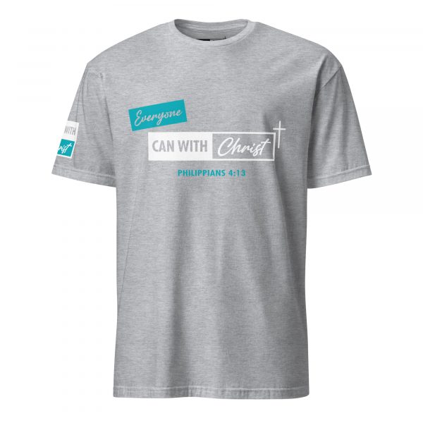 Unisex, Everyone can, Teal label T-shirt