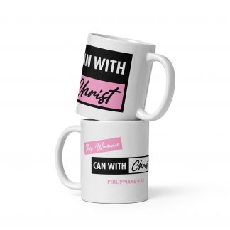 Pink Label personalised glossy mug
