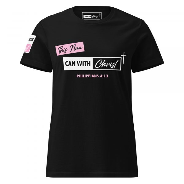Women’s, this Nan can, pink label t-shirt