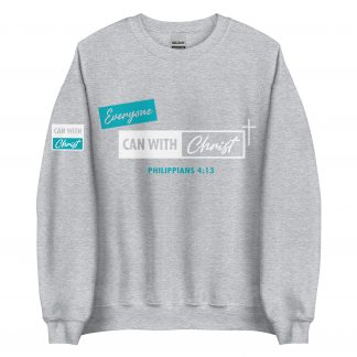 Everyone can, teal label Sweatshirt