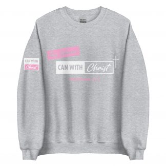This woman can, pink label Sweatshirt