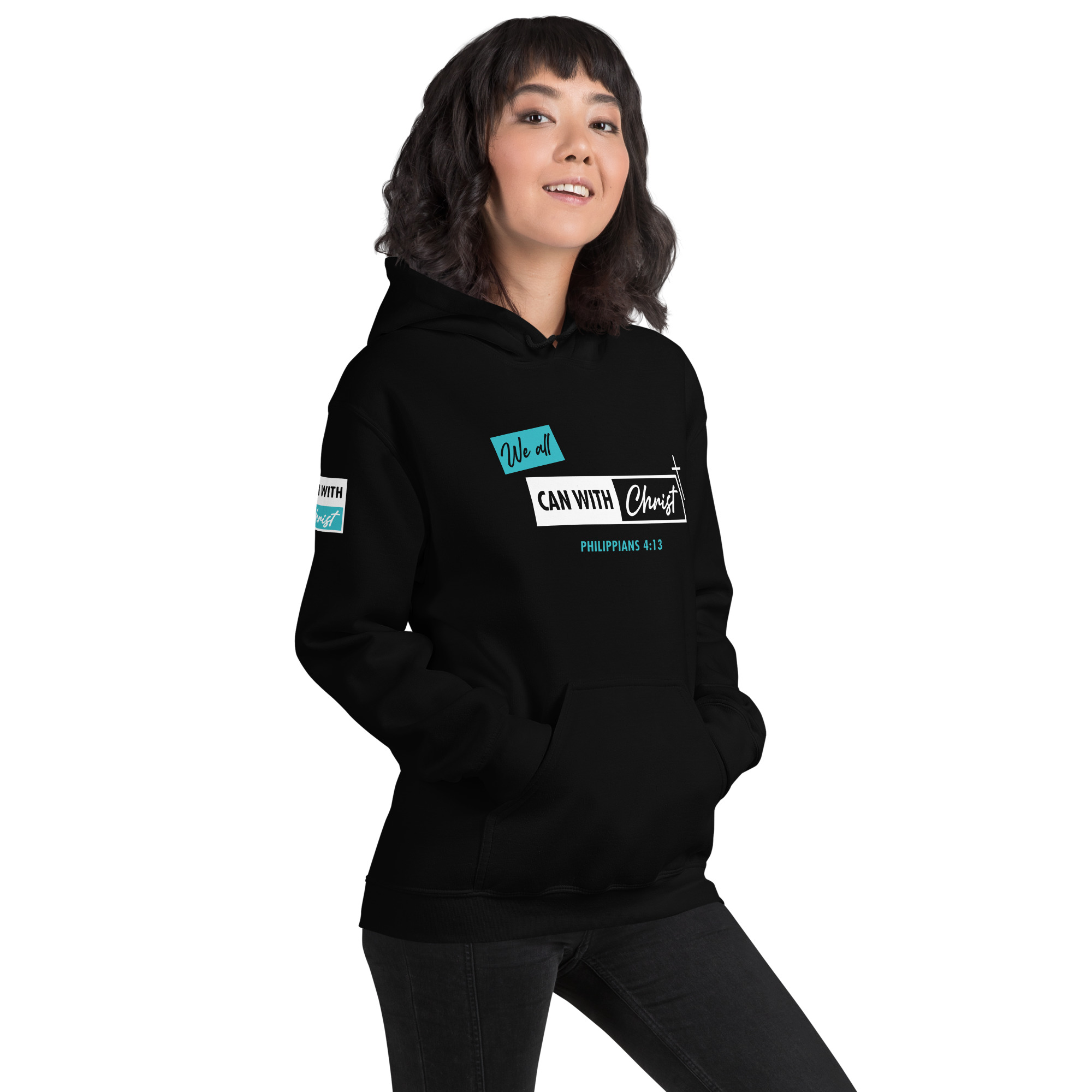 We all can, teal label hoodie - Image 13