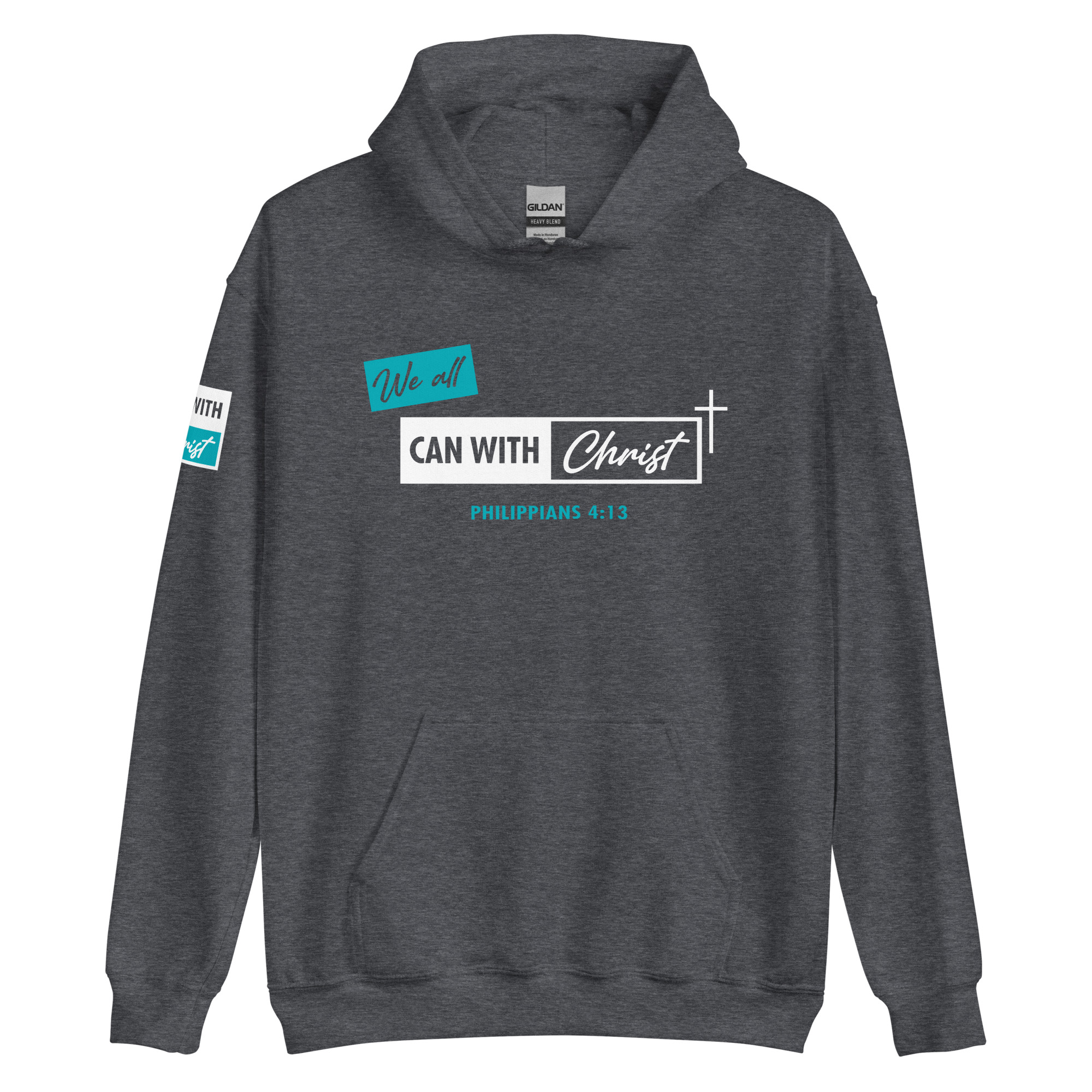 We all can, teal label hoodie - Image 4