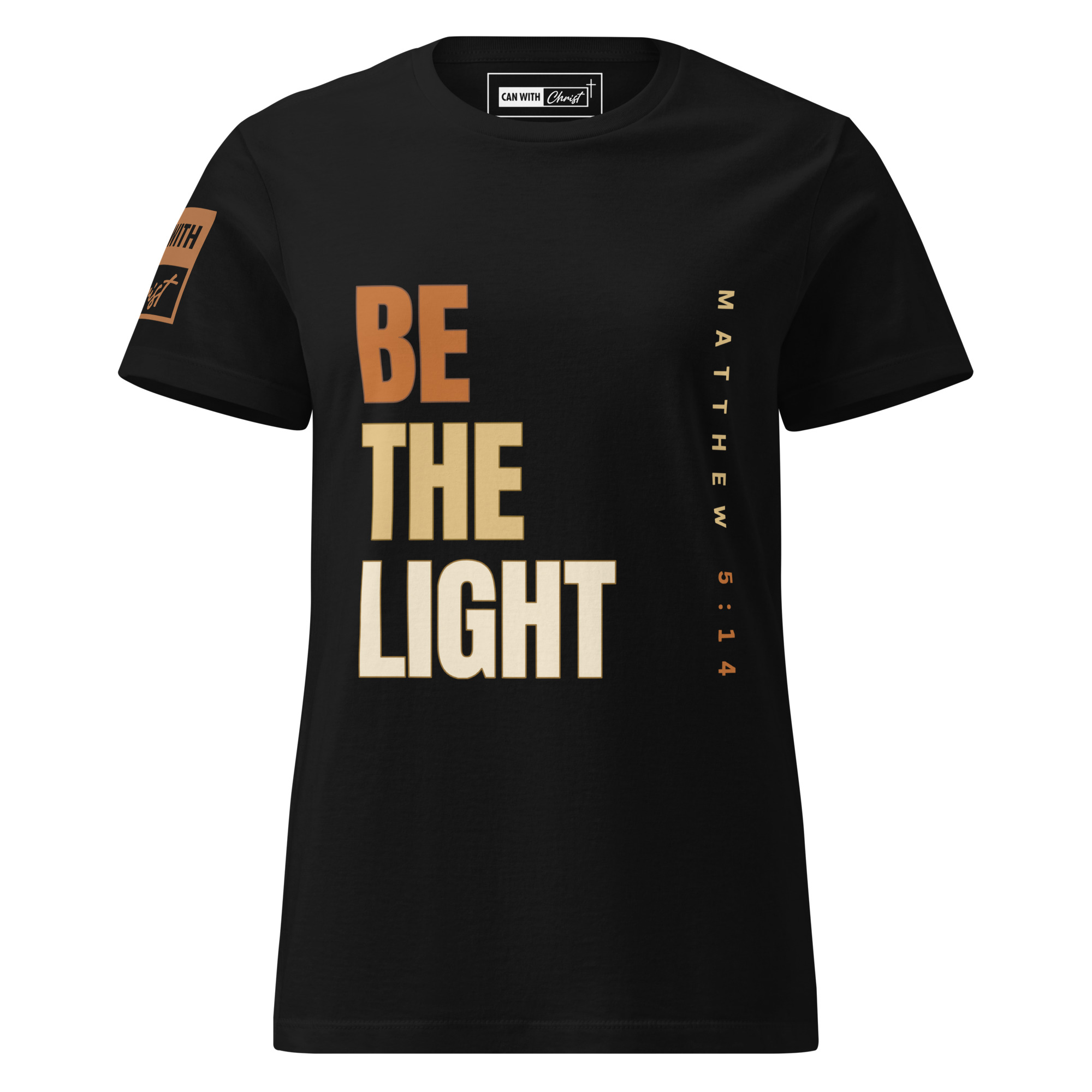 Be the light, autumn colour women's t-shirt