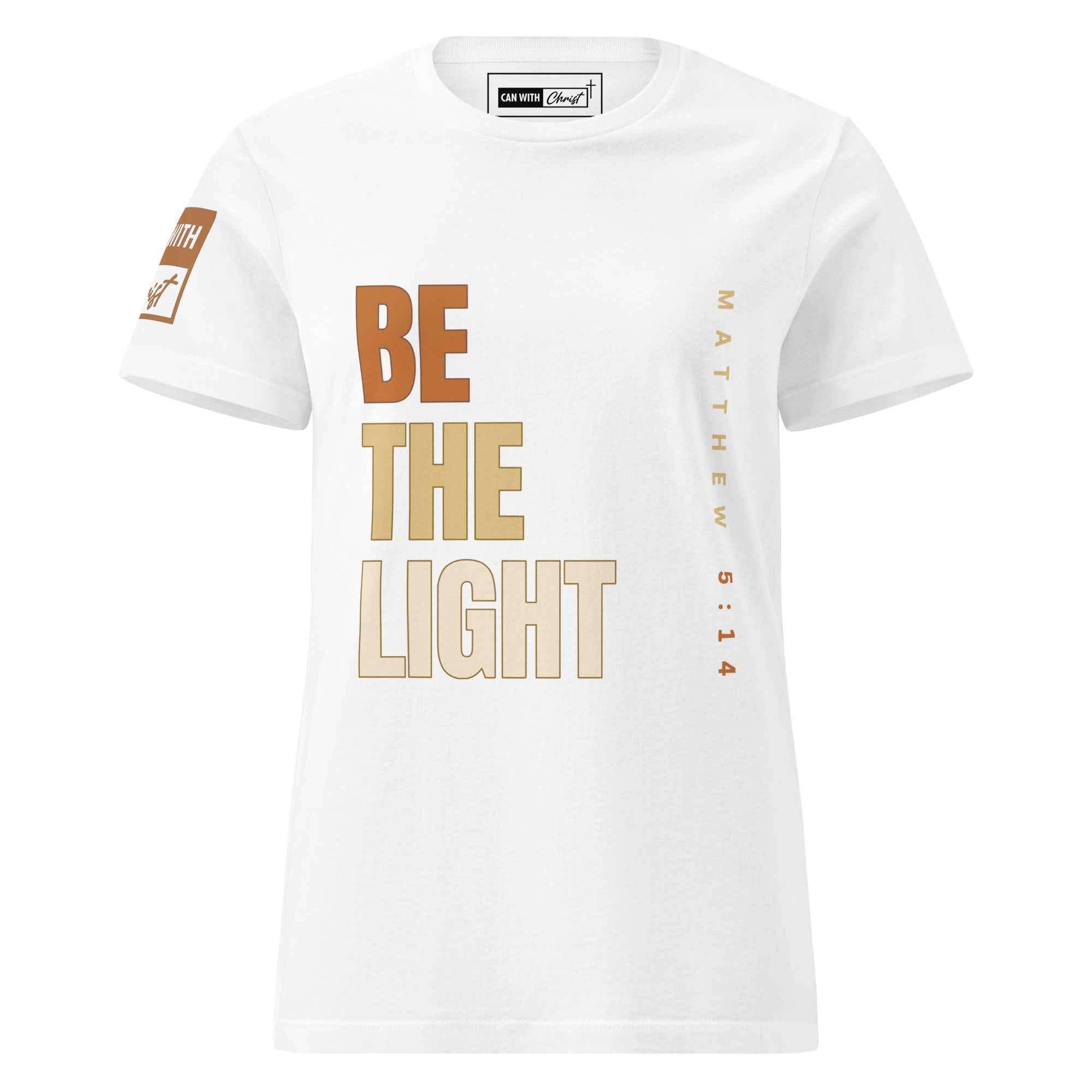 Be the light, autumn colour women's t-shirt - Image 2